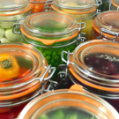 Bocal  Cornichon vinaigre graine moutarde  